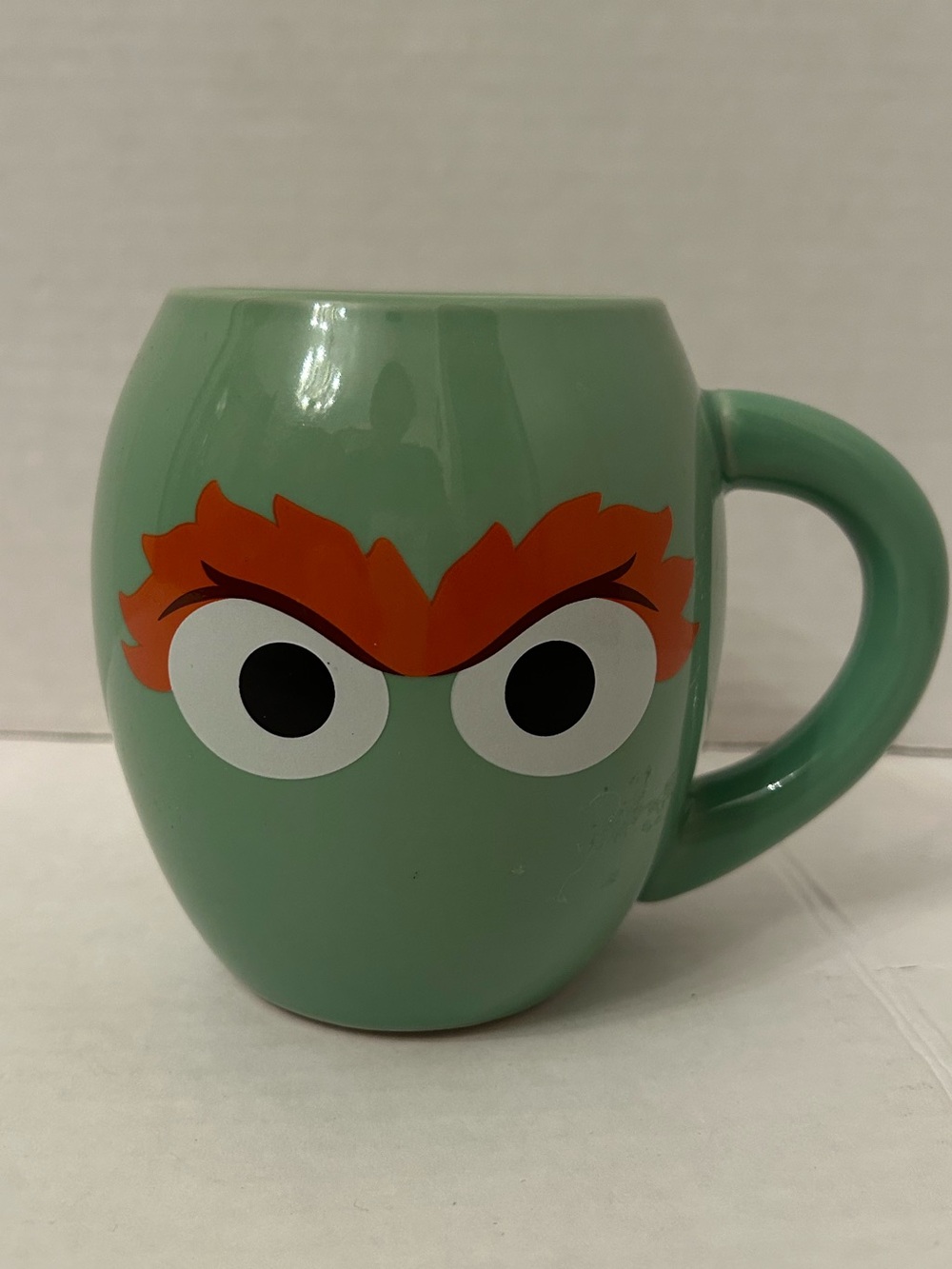 Sesame Street Coffee Mug - Oscar the Grouch "I Don't Do
Mornings" Cup